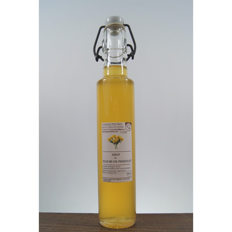 Sirop de fleurs de pissenlits.