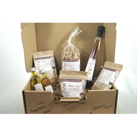 valise préparations aux cèpes