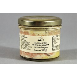 terrine d'oie au foie de canard