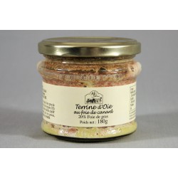 terrine d'oie au foie de canard