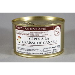 Cèpes à la graisse de canard