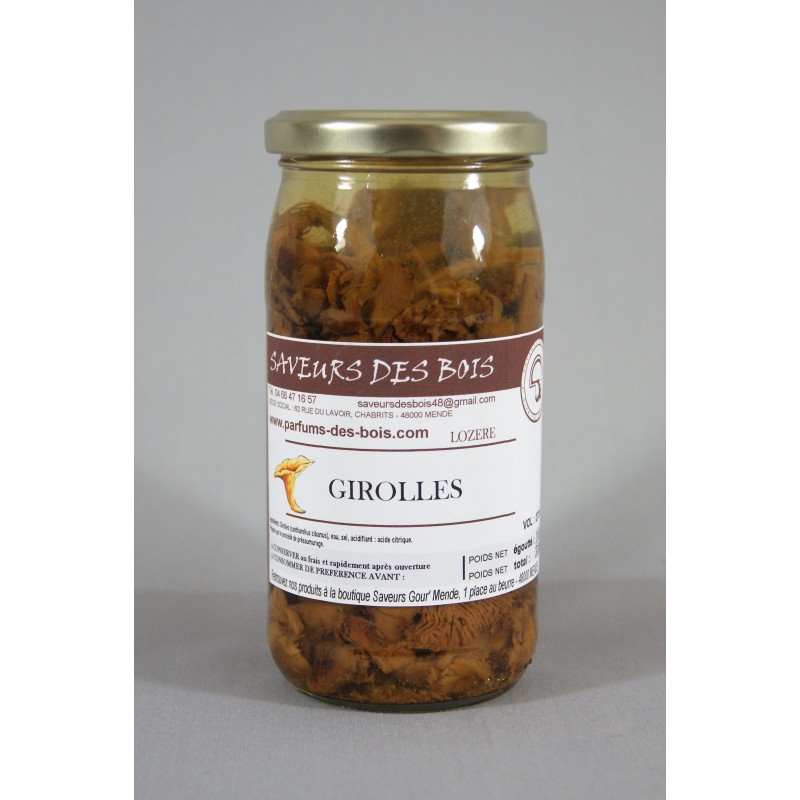 Girolles Entières en Conserve