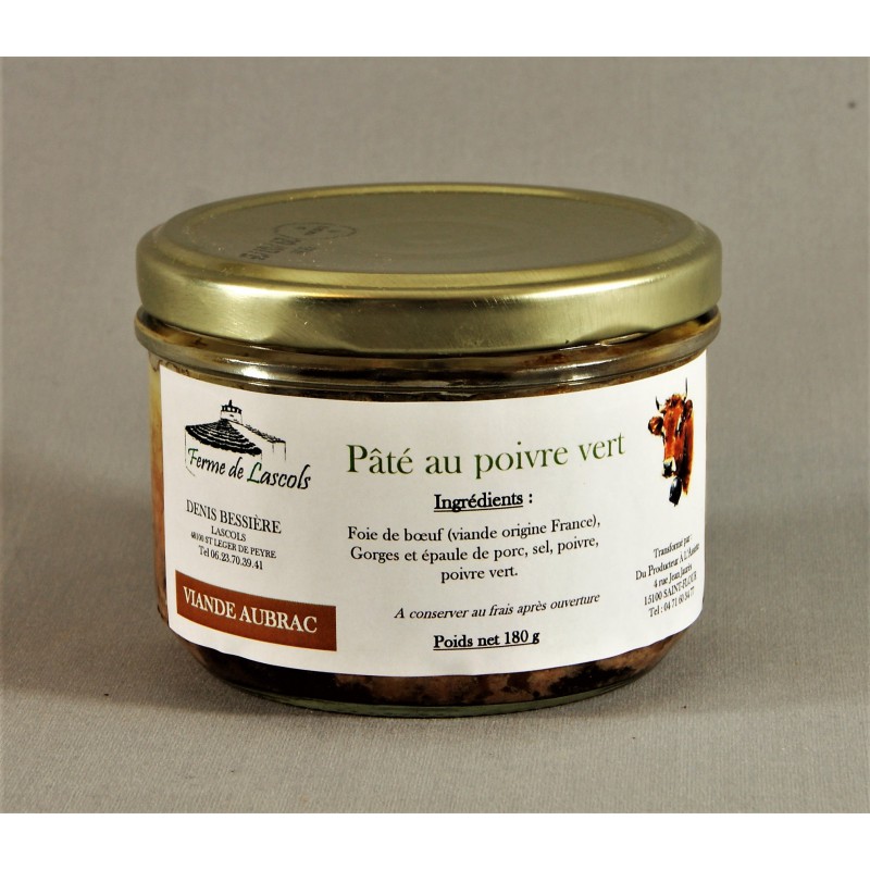pâté au poivre vert