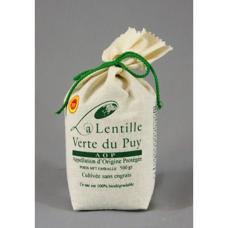 Lentilles Vertes du Puy AOC