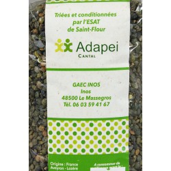 Lentilles Vertes de Lozère BIO