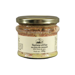 terrine d'oie au foie de canard