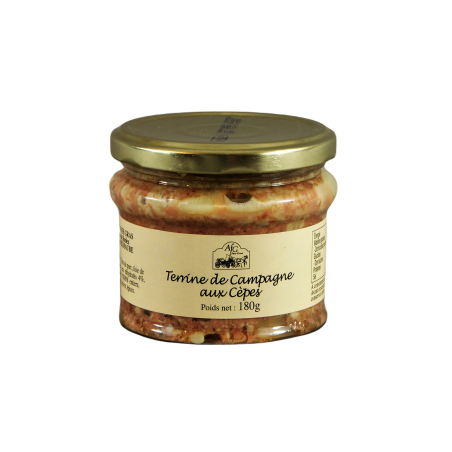 terrine de campagne aux cepes