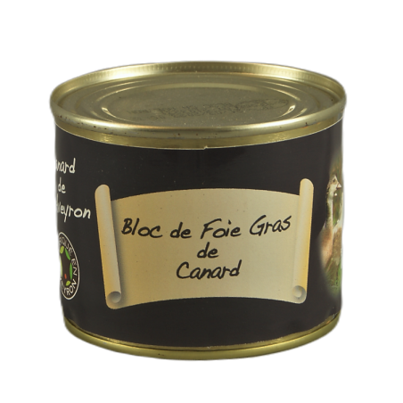 Bloc de foie gras de Canard 200g
