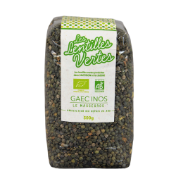Lentilles Vertes de Lozère BIO