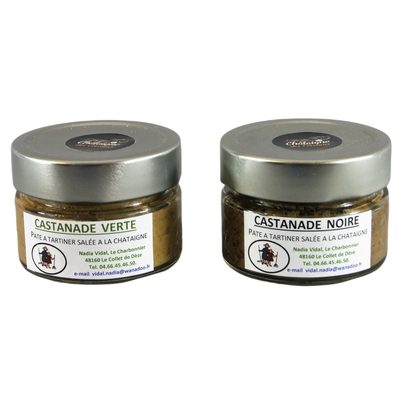 castanade, Pâte à tartiner salée à la châtaigne