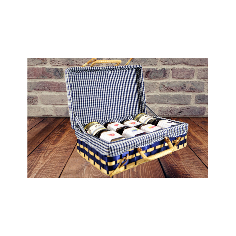 Coffret 6 Confitures et 2 miels